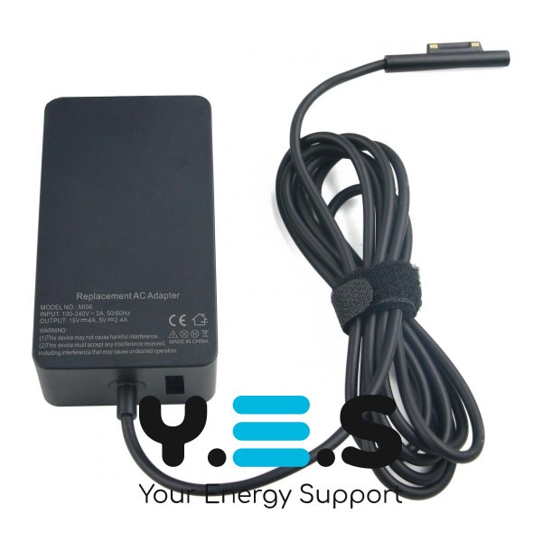Зарядний для Microsoft Surface Pro (4-X) Surface Laptop (1-5) 15V 4A HPW-13049