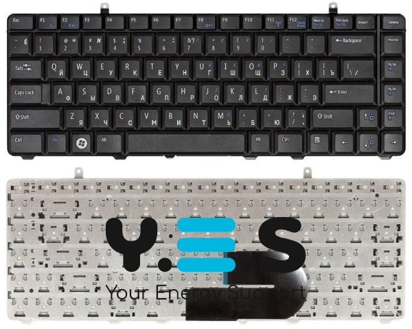 Клавіатура для ноутбука Dell Vostro (1014, 1015, 1088, A840, A860, PP37L, PP38L) Black, RU