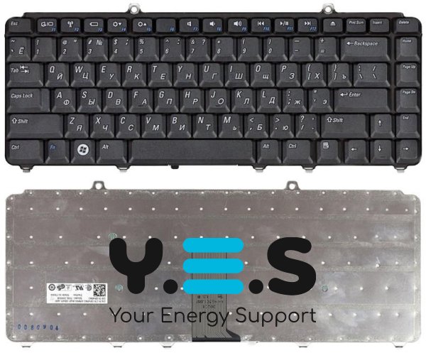 Клавіатура для ноутбука Dell Inspiron (1420, 1525, 1540) Vostro (1400, 1500) Black, RU