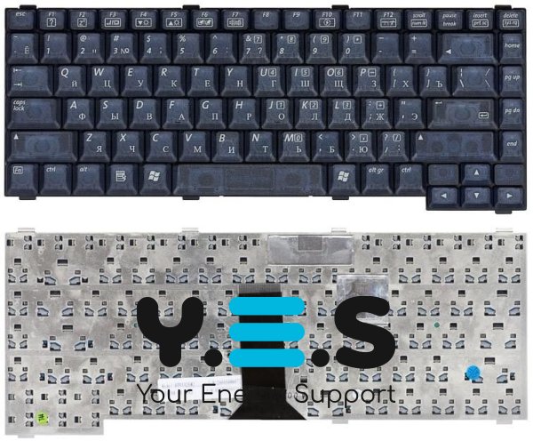 Клавіатурадля ноутбука Toshiba Satellite (M18, M19, M21) Black, RU. Benq Joybook 5000