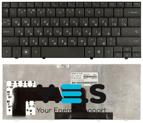 Клавіатура для ноутбука HP Mini (700, 1000, 1100) Black, RU