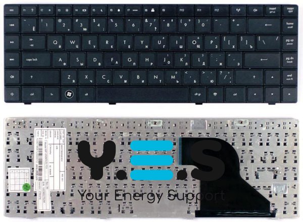 Клавіатура для ноутбука HP Compaq (620, 621, 625) Black, RU