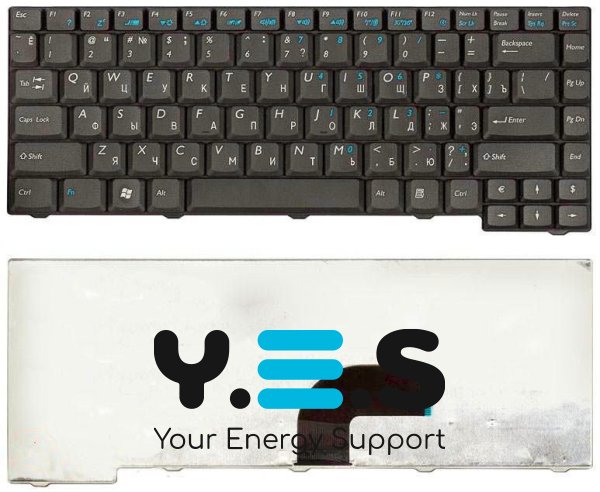 Клавіатура для ноутбука Benq Joybook (U121W) Black, RU