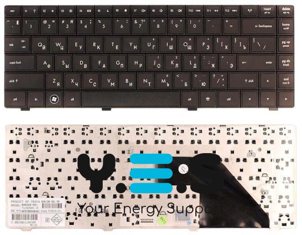 Клавіатура для ноутбука HP Compaq (320, 321, 325, 326, 420, 421, 425) Black, RU