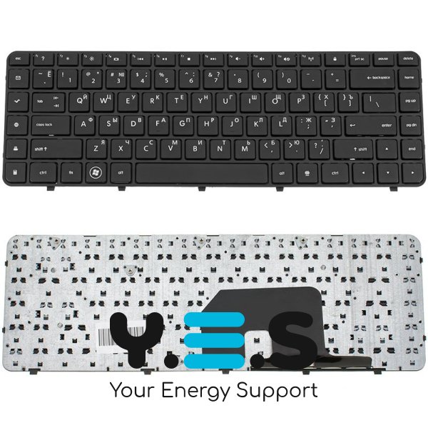 Клавіатура для ноутбука HP Pavilion dv6-3000, dv6-4000 series rus, black