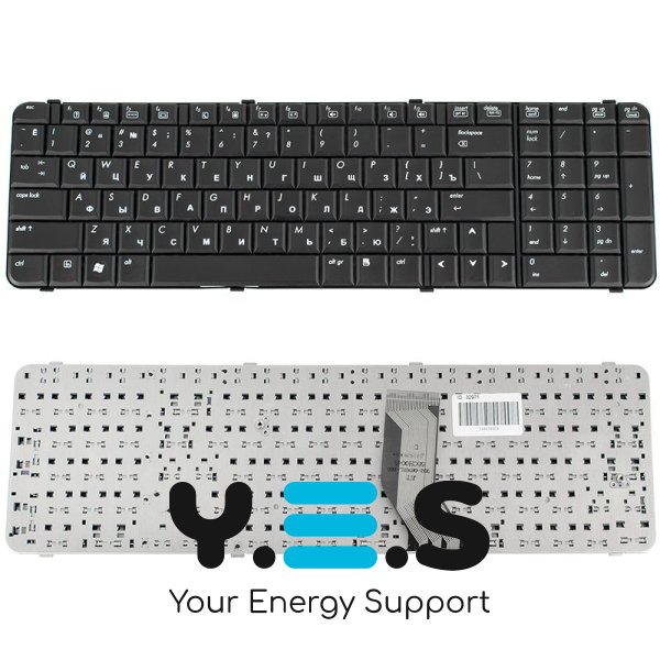 Клавіатура для ноутбука HP Compaq (6830P, 6830S) ukr, black