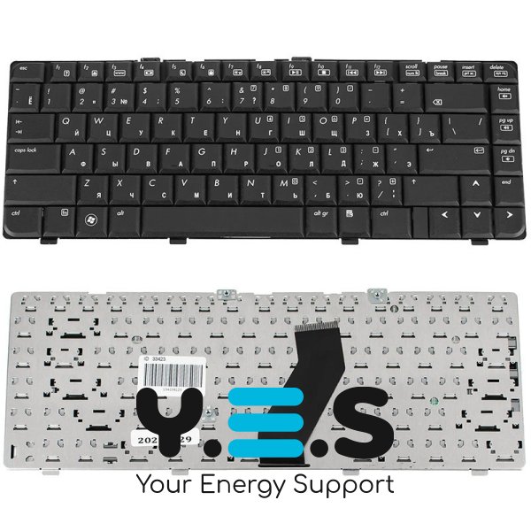 Клавіатура для ноутбука HP Pavilion dv6000 series, чорна