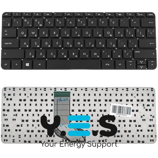 Клавіатура для ноутбука HP Envy X2 11-G series ukr, black