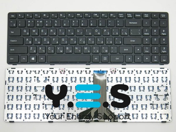 Клавіатура для ноутбука Lenovo IdeaPad 100-15IBD, B50-50 (RU Black)