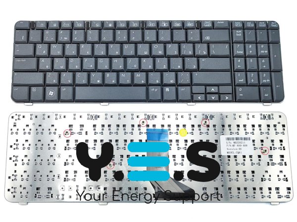 Клавіатура для HP Compaq CQ61, G61 (RU Black)