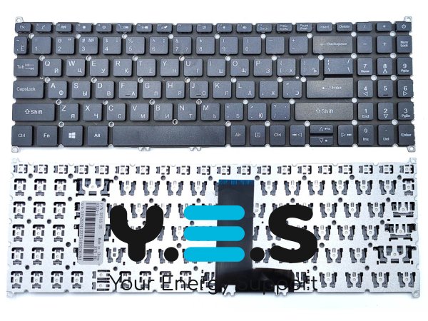 Клавіатура Acer Aspire A515-53, A515-52, A515-54, A515-55, A515-56, A515-44, A515-45, A515-46, A315-42, A315-55, SF315-51 (RU Black)