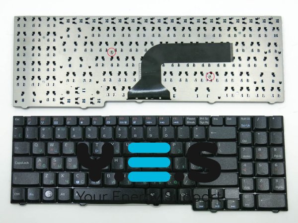 Клавиатура для ASUS M50, M70, A7, X71, G50, G70 (RU Black) Оригинал