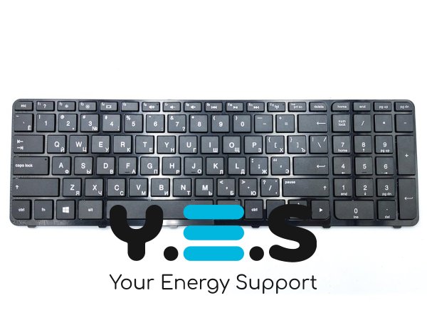 Клавиатура для HP Pavilion 17 17-E, 17-N Series (RU Black с рамкой)