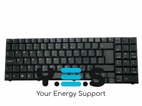 Клавіатура для Asus (M50, M70, X70, X71, G50), Black, RU