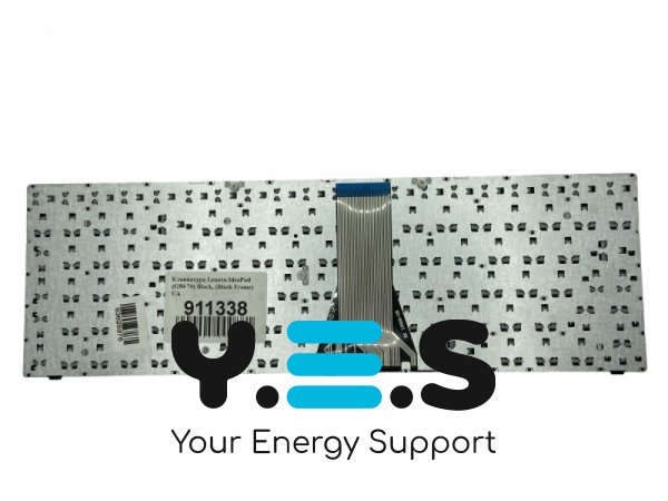 Клавіатура для ноутбука Lenovo IdeaPad G50-30, G50-45, G50-70, Z50-75, G50-70A, Z50-70, Z50-75, B50, B50-30, B50-45, B50-70, 500-15, чорна, з чорною рамкою, UA