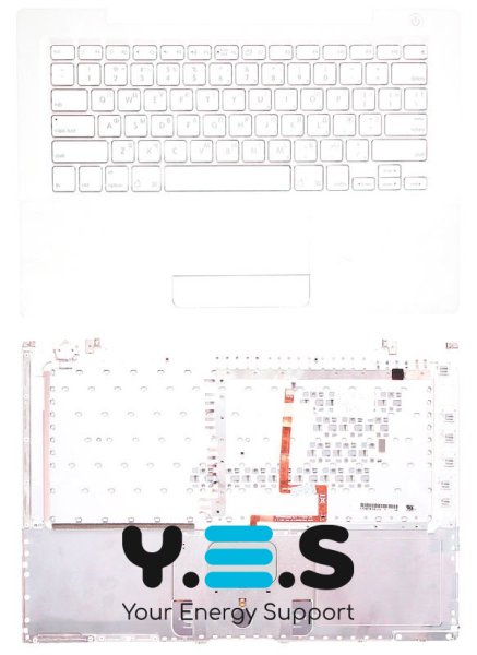Клавіатура для Apple MacBook (A1181), White, (White TopCase), RU