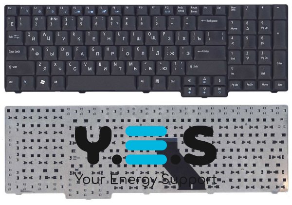 Клавіатура для ноутбука Acer Aspire (7000, 9300, 9400) Black, Mat, RU