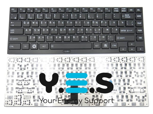 Клавіатура для Toshiba R700, R705, R630, R631, R830, R835, R730, R731 (RU Black). Оригінал