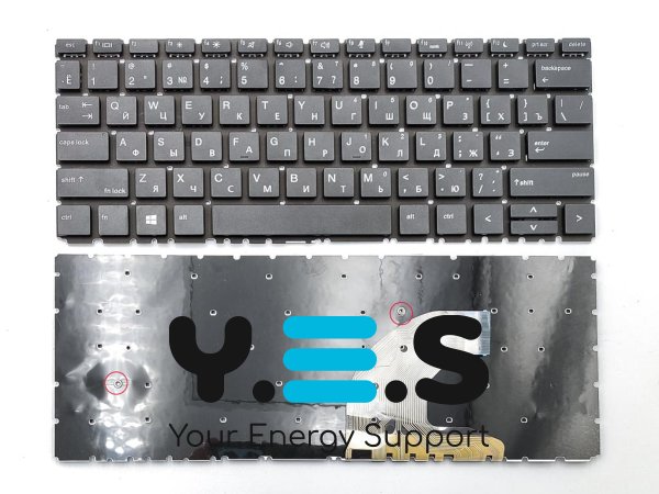 Клавіатура для HP ProBook 430 G6, 430 G7, 435 G6, 435 G7 (RU Black)