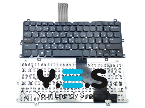 Клавіатура для DELL Inspiron 11 3147, 3148, 3152, 3153, 3157, 3158 Версія 2 (RU Black)