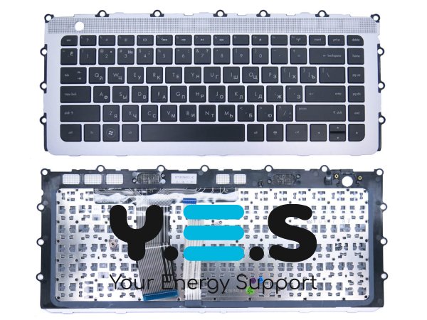 Клавіатура для HP Envy 15-3000, 15-3200, 15t-3000, 15t-3200 series (RU Black з рамкою). Оригінал