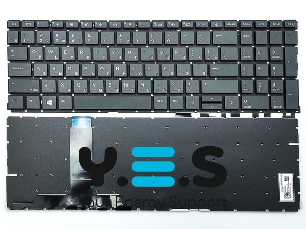 Клавіатура для HP ProBook 450 G8, 455 G8, 455R G8, 650 G8 (RU Black)