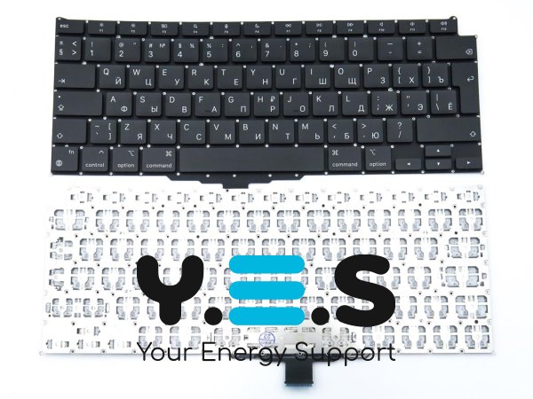 Клавіатура для ноутбука APPLE A2337 MacBook Air 13” (2020, 2021) RU з підсвіткою, Big Enter