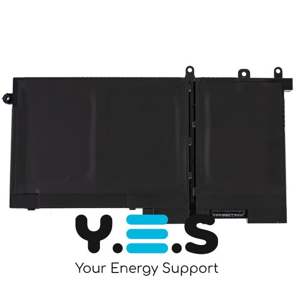 Батарея до ноутбуків DELL 93FTF (Latitude: 5480, 5580) 11.4V 4100mAh чорний колір