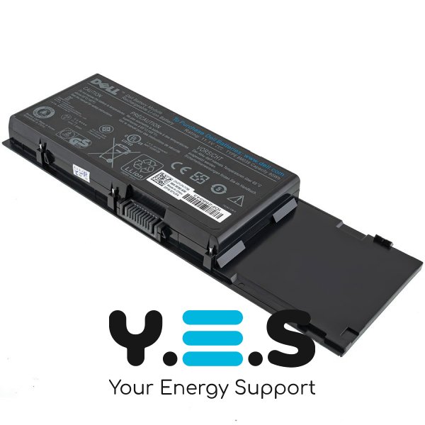 Оригінальна батарея до ноутбуків DELL 4P887 (Precision M6500) 11.1V, 8400mAh, сріблястого коліру