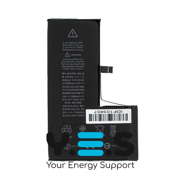 Батарея для телефонів Apple iPhone XS 3.81V 2658mAh 10.13Whr 616-00514 оригінал