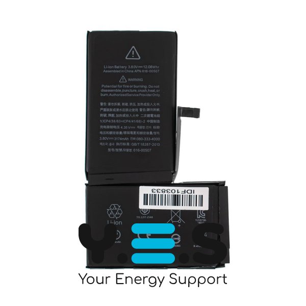 Батарея для телефонів  Apple iPhone XS Max  3.8V 3174mAh 12.08Wh  616-00499   оригінал