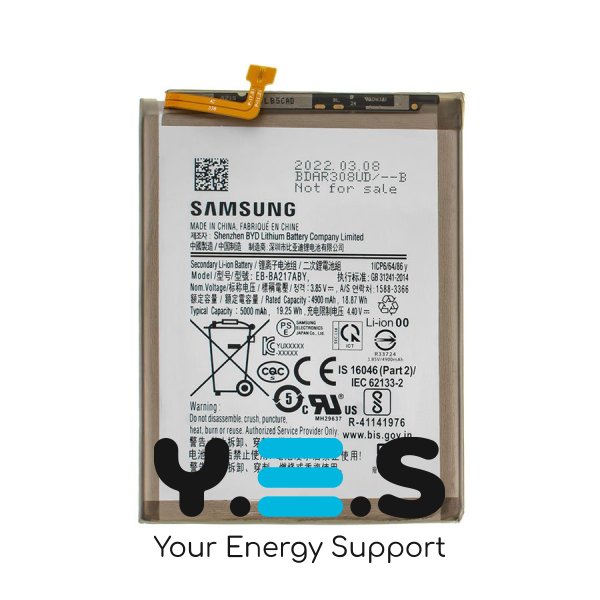 Батарея для телефонів  Samsung Galaxy A21s  A12  A02  M12  2020  SM-A217  SM-A125  SM-A022  SM-M127  EB-BA217ABY   оригінал