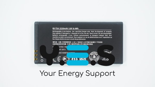 Батарея для телефонів  Nokia  BV-T5A Lumia 730 3.8V 2220mAh 8.4Whr