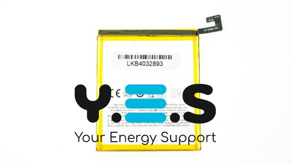 Батарея для телефонів Meizu BT68 M3 3.85V 2870 mAh