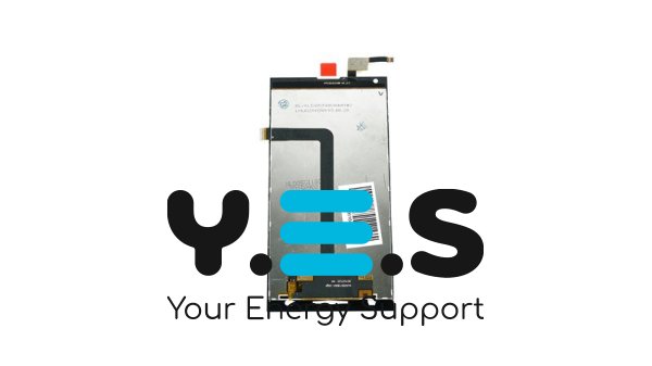 Дисплей для телефону  Doogee DG550  чорний  у зборі з тачскрином  без рамки