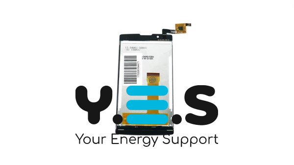 Дисплей для телефону  Fly FS401  чорний  у зборі з тачскрином  без рамки