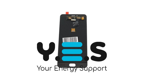 Дисплей для телефону  Meizu M3x  Meizu X   чорний  у зборі з тачскрином  без рамки