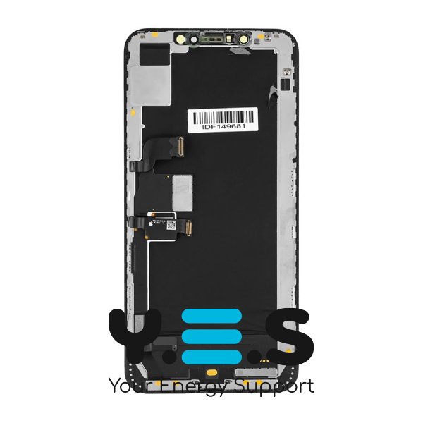 Дисплей для телефону Apple iPhone XS MAX чорний у зборі з тачскрином з рамкою знятий оригінал ідеал