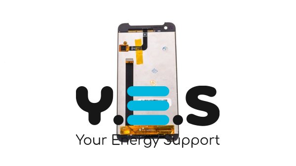 Дисплей для телефону  HTC One X9  білий  у зборі з тачскрином  без рамки