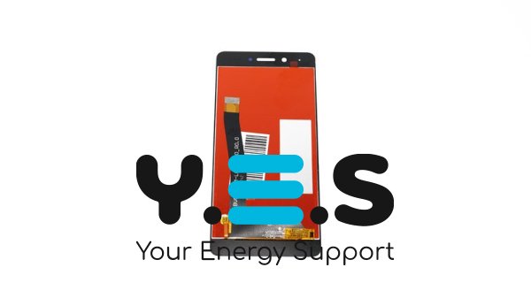 Дисплей для телефону  Huawei Enjoy 6S  білий  у зборі з тачскрином  без рамки