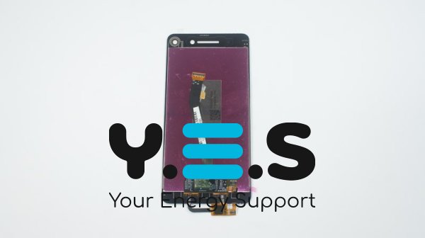 Дисплей для телефону  Lenovo Vibe S1  білий  у зборі з тачскрином  без рамки