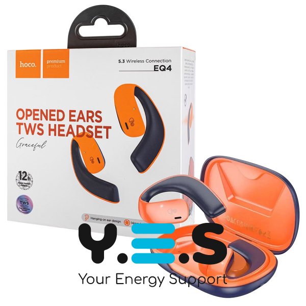 Бездротові навушники HOCO EQ4 Graceful true wireless BT headset Сині