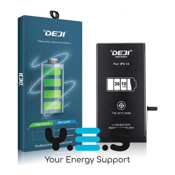 Посилений акумулятор 3610 mAh для Apple iPhone 14 A2883 DEJI