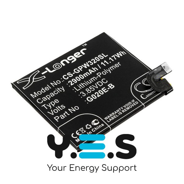 Батарея X-Longer G020E-B CS-GPW320SL для Google Pixel 3A G020H 2900 mAh