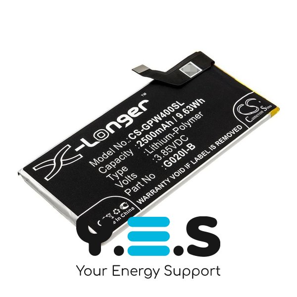Батарея X-Longer G020I-B CS-GPW400SL для Google Pixel 4 G020M 2500 mAh