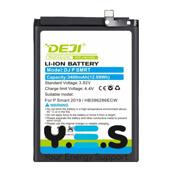Батарея DEJI Huawei HB396286ECW для Honor 10 Lite P Smart 2019 3400 mAh