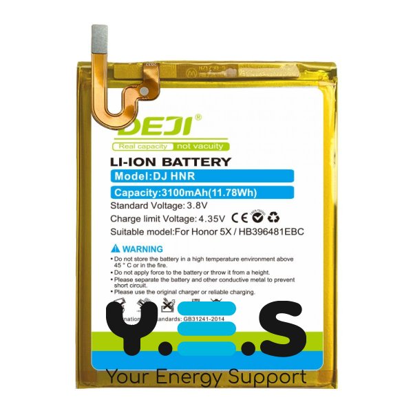 Батарея DEJI Huawei HB396481EBC для Honor 5A Honor 5X 3100 mAh