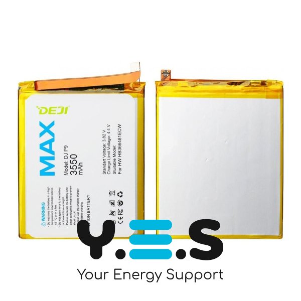 Посилений акумулятор Huawei HB366481ECW DEJI для P8 Lite 2017 P9 P10 Lite P20 Lite P Smart 3000 mAh