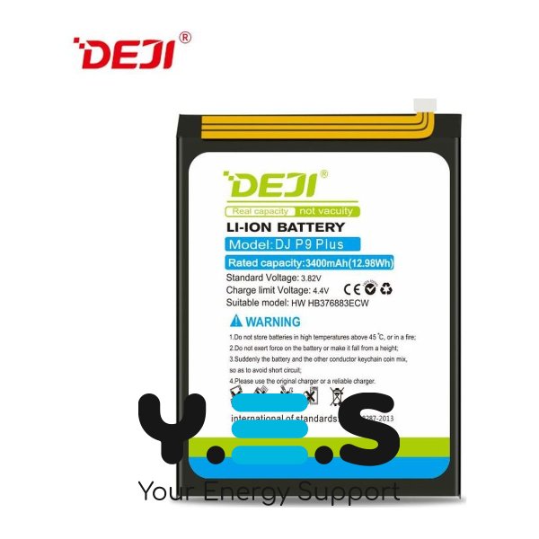 Акумулятор Huawei HB376883ECW DEJI для P9 Plus Dual SIM 3400 mAh