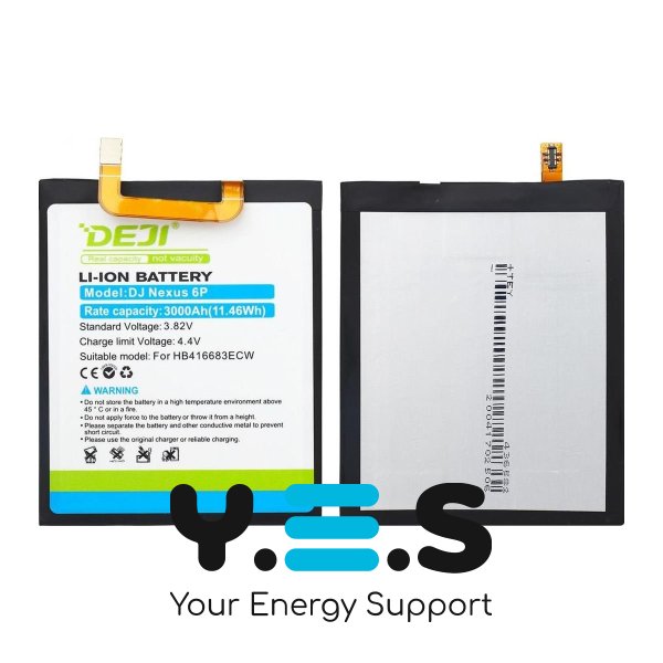 Акумулятор Huawei HB416683ECW DEJI для Nexus 6P 3000 mAh